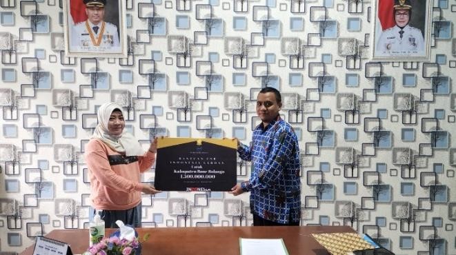 Pemberian bantuan license pembelajaran di Kabupaten Bone Bolango, Gorontalo pada tahun 2025